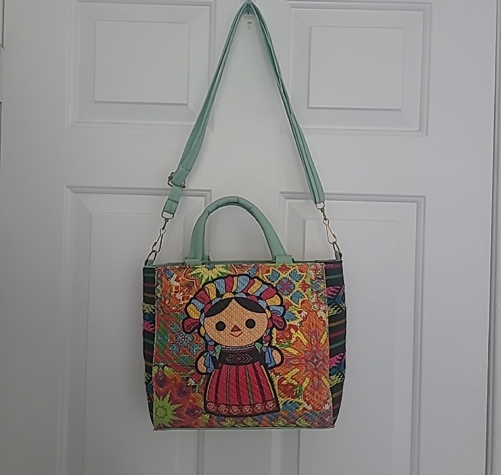 Colorful Embroidered Women's Bag
